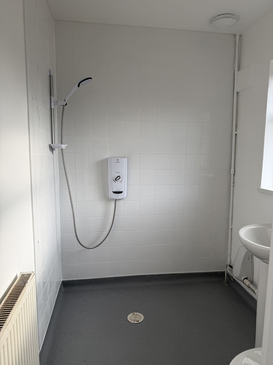 Bathroom / wetroom after refurbishment